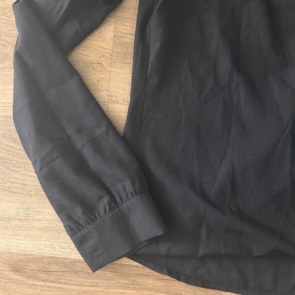 JustFab Woman’s Sheer Wrap Blouse- EUC - Picture 11 of 12